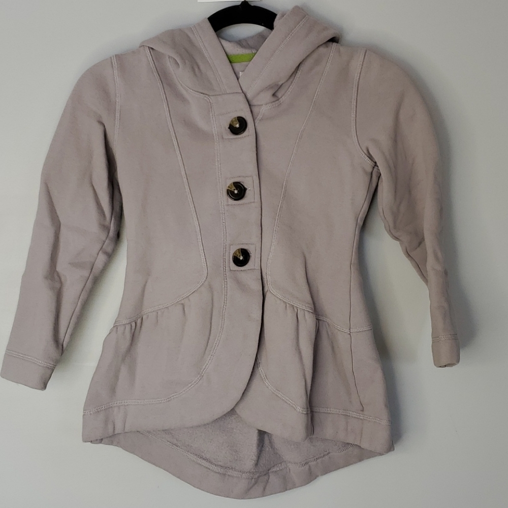 ALPINE DESIGN: Girls High-Low Hem Sweatercoat